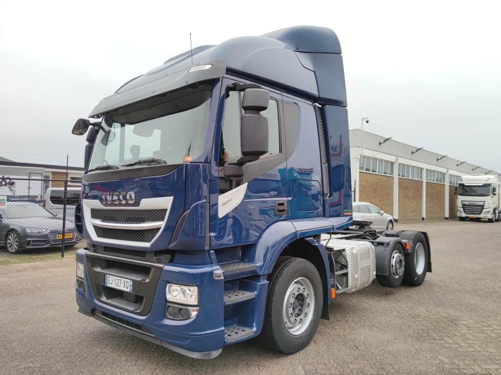 Iveco Stralis 420 Hi-Way 6x2 Euro6 Top! (T1288) | Trekkers | Standaard trekker