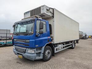 DAF FA CF65.220 4x2 Daycab Euro5 KoelVriesBak 7m + Laadklep 2000kg - FrigoBlock - Zijdeur