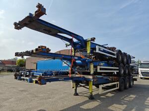 Krone SDC 27 3-assen BPW - DrumBrakes - 4700KG - 2x 20FT 1x 30FT 1x40FT - Package of 3 - NL kentekens