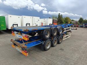 Krone SDC 27 3-assen BPW - DrumBrakes - 4700KG - 2x 20FT 1x 30FT 1x40FT - Pakket van 2