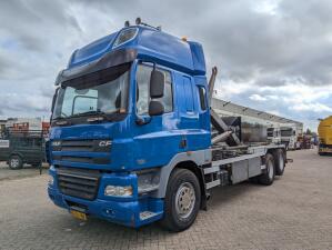 DAF FAS CF85.410 6x2  Euro5 FAS CF85.410 6x2 Spacecab Euro5 - HaakarmSysteem AJK 20T - KlapBumper - Vangmuilkoppeling - Lift-As