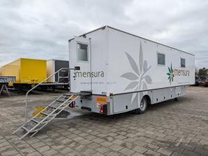 Trax S161DAP 1-Assige 11.3m KantoorTrailer / MobileHome - Airco's - Toilet - Standkachel - Watertank