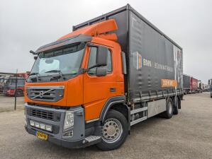 Volvo FM330 6x2/4 Daycab Euro5 EEV - SchuifzeilenBak 6.7m. - KooiAap Aansluiting - HH Vloer - Rongen