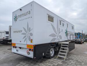 Latre OPF/1SA/19/00 1-Assige KantoorTrailer / MobileHome - Airco's - Toilet - Generator - Standkachel