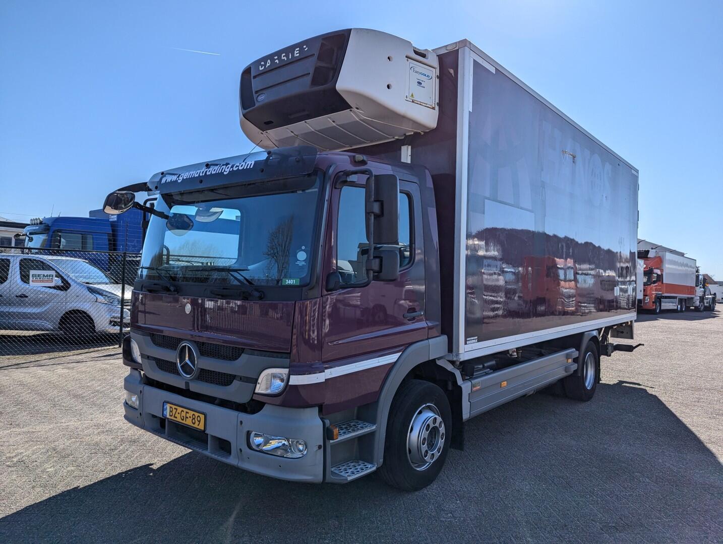 Mercedes-Benz ATEGO 1222 L 4x2 Dagcab Euro5 - Koel-Vriesbak 6.3M - Carrier Supra 950MT + Laadklep 2000KG - Zijdeuren | Vrachtwagens | Koel-vriestransport