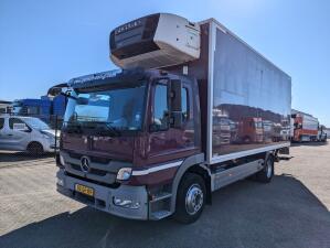 Mercedes-Benz ATEGO 1222 L 4x2 Dagcab Euro5 - Koel-Vriesbak 6.3M - Carrier Supra 950MT + Laadklep 2000KG - Zijdeuren