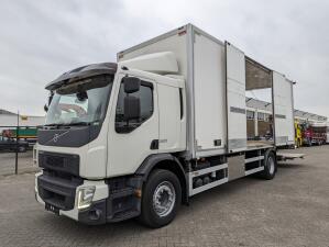 Volvo FE320 4x2 Dagcab Euro6 - Gesloten Opbouw 7.6m + Laadklep 2000KG - ZijDeuren - VolledigLuchtgeveerd