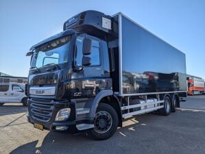 DAF CF 290 FAN 6x2/4 DagCab Euro6C - Koel-VriesBak 7.9m + Carrier Supra 1150MT + Laadklep 2000kg - 07/2025APK
