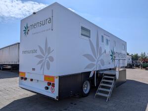 Latre OPF/1SA/19/00 1-Assige KantoorTrailer / MobileHome - Airco's - Toilet - Generator - Standkachel - 11/2025APK