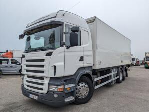 Scania R420 6x2/4 Highline Euro5 - Geslotenbak 7.76m - Laadklep 2000kg