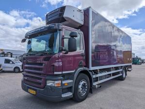 Scania P230 4x2 Dagcab Euro5 - Koel-VriesBak 7.5m + Carrier Supra 950MT + Laadklep 2000kg