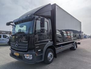 Mercedes-Benz Atego 1218 4x2 Dagcab Euro6C - 12T - Geslotenbak 7.30m - Blad Geveerd - Achterdeuren