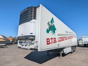 Krone SD 3-Assen SAF - Koel-VriesTransport - Schijfremmen - Carrier Maxima 1300 - Palletkisten