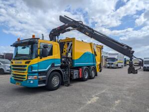 Scania P280 6x2/4 Dagcab Euro5K EEV - Bekker LaGram VP II 516V1 KT + Hiab 211 BW-3 - 11/2025APK
