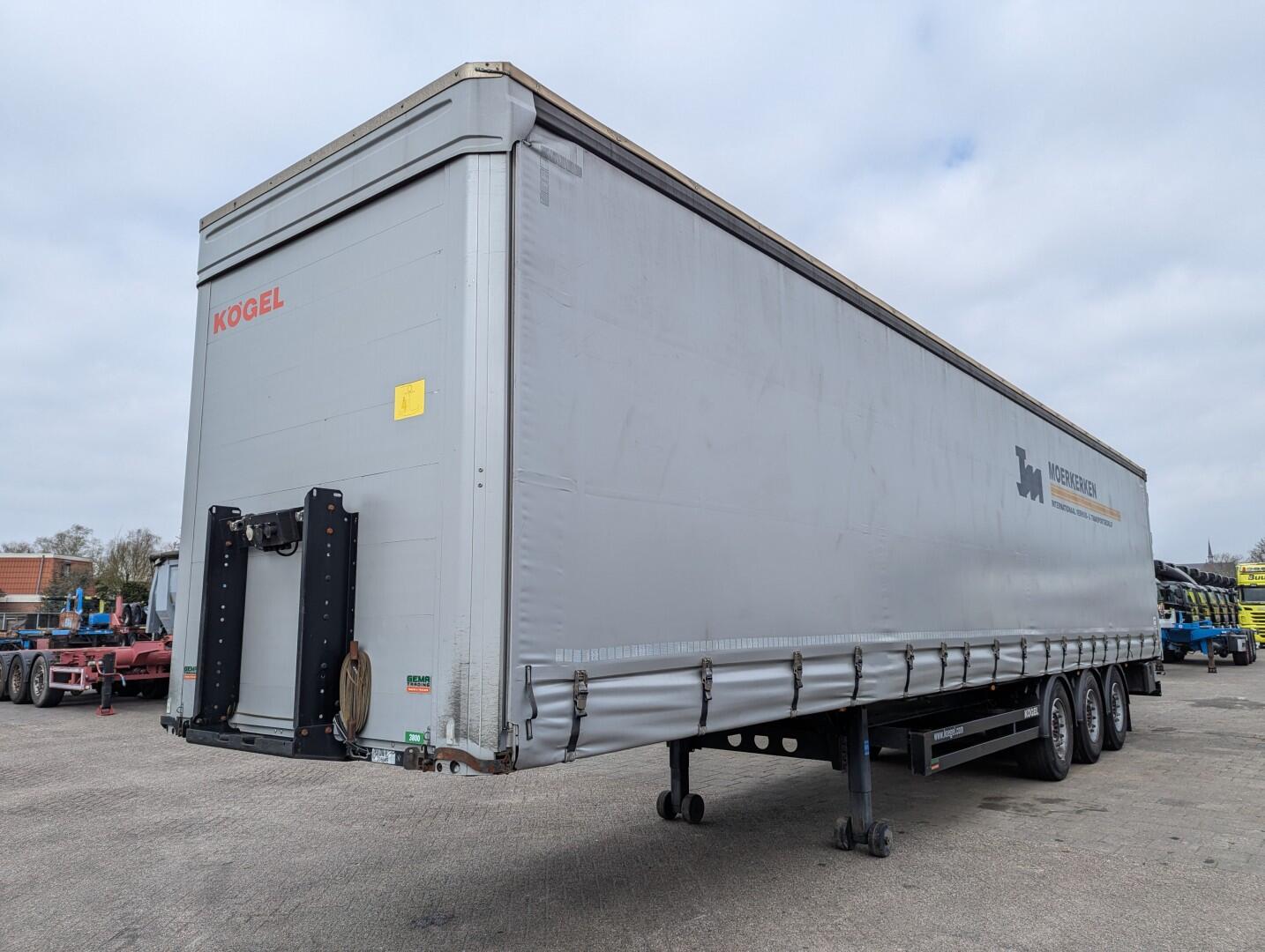 Kögel S24-1 3-Assen SAF - Schijfremmen - Schuifzeilen/dak - HeavyDuty Vloer - 06/2025APK | Trailers | Schuifzeilen