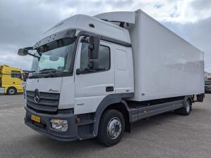 Mercedes-Benz Atego 1321 4x2 Slaapcab Euro6A - Geslotenbak 7.58m + Laadklep 1500kg  10/2025APK