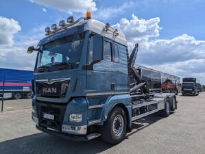 MAN TGX 28.460 6x2 XL Euro6 - Haakarm systeem 20T - Hydrolift HL20-6430 - Lift-As - Vangmuil