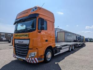 DAF XF 440 FAS 6x2 SuperSpaceCab Euro6C - Retarder + Recker 3-Assige Aanhanger - 02/2026 APK
