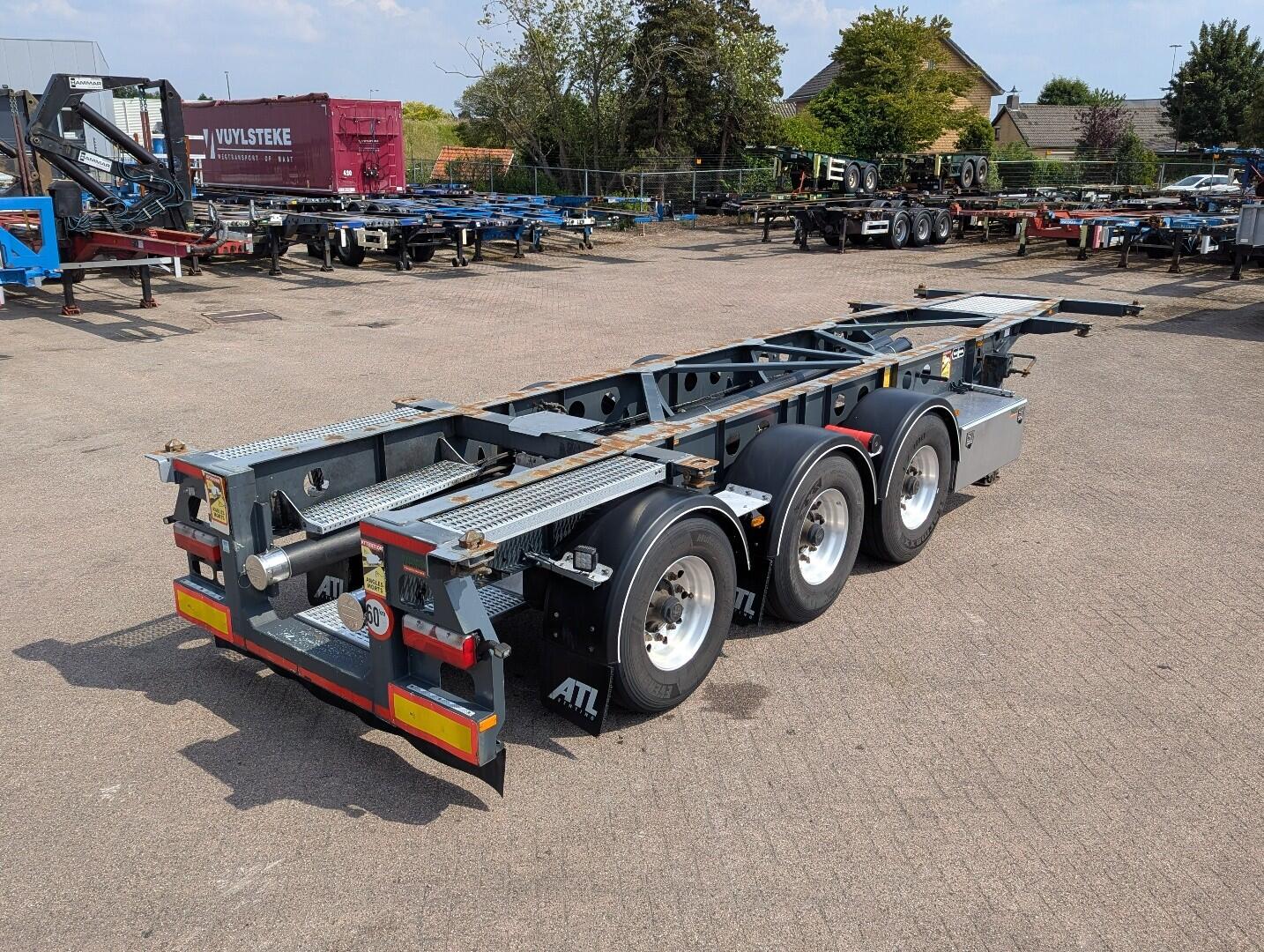 Van Hool A3C002 3-Assen BPW - 20 30FT TANK/SWAP - 3490KG - ContainerChassis - ADR - Schijfremmen - 01/2026 APK | Trailers | Containertransport
