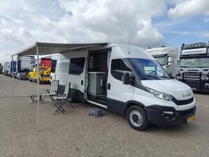 Iveco Daily 5-130 2 Persoons Camper - Airco/Boiler/Toilet - 134.000km - Fiamma Luifel - Fietsendrager - 05/2026 APK
