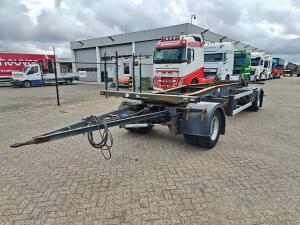 A.J.K. AEEL/10-20/19.5 2-Assen Gigant - Container Aanhanger - Schijfremmen - Luchtvering - Borgingssysteem