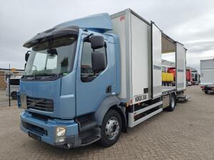 Volvo FL240 4x2 Dagcab Euro5 - 6CIL - Gesloten Opbouw 6.5m + Laadklep 1500KG - 129.000km Origineel - ZijDeuren