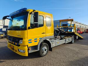 Mercedes-Benz Atego 1224 L 4x2 Dagcabine Euro5 6CIL - Eurotechniek 4T + Lier 3.6T + Bril 2000kg