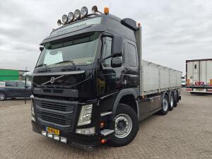 Volvo FM500 8x2/6 Globetrotter Euro6B - Open Laadbak 7.3M - HH Vloer - Alu Zijborden - Stuur/LiftAssen