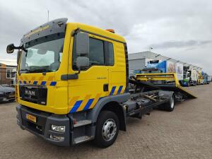MAN TGM 12.250 4x2 Dagcabine (6 pl) Euro5 - Falkom FAS5000 + FAL2000 + Lier 3600KG - Afstandsbediening
