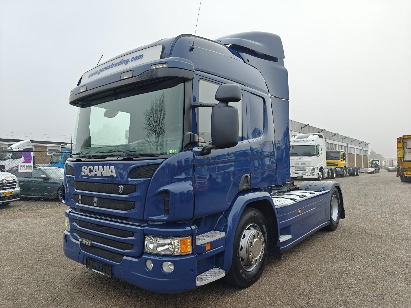 Scania P410 4x2 Highline Euro6 - DubbelGlas - Navi - Camera - Vollucht - Blokverwarming | Trekkers | Standaard trekker