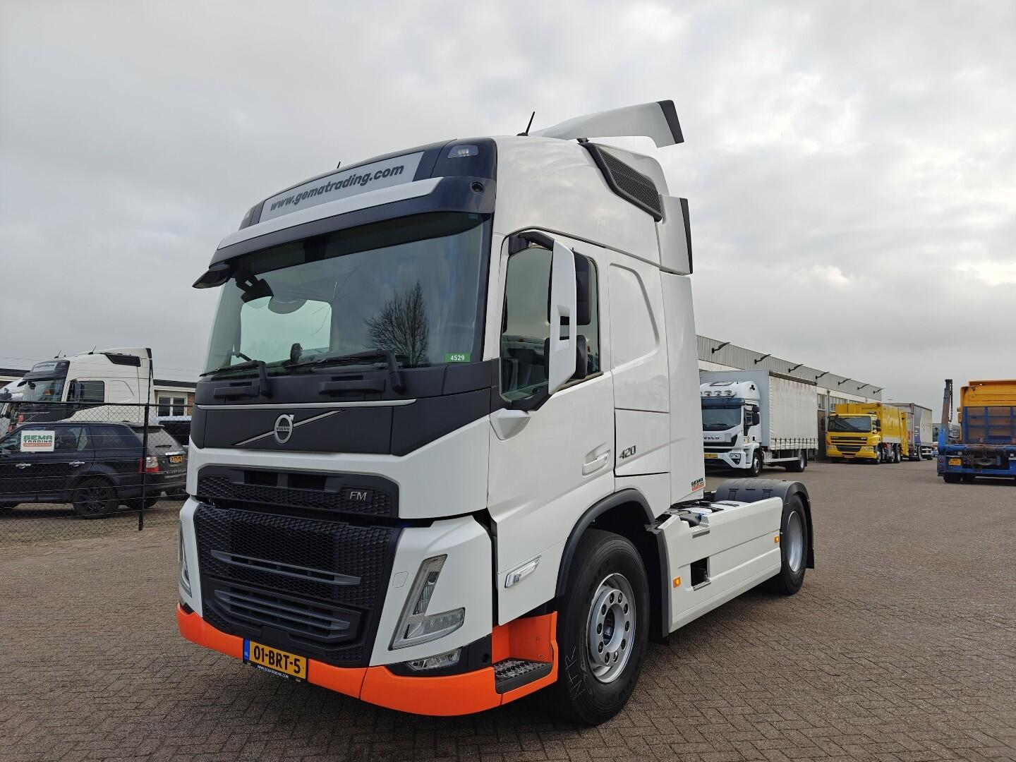 Volvo FM 420 4x2 Globetrotter Euro6E - 13L - Dubbele Tanks - StandAirco - TRS EcogenE30 - SmartTacho V2 - 07/2026 APK | Trekkers | Standaard trekker