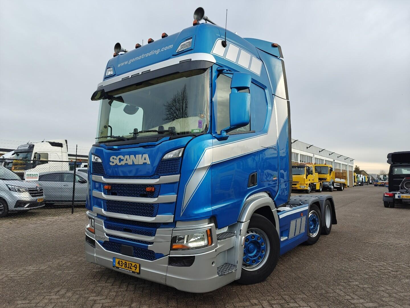 Scania R450 6x2/4 Highline Euro6C - 60T - Hydrauliek - Vollucht - SMARTTacho V2 | Trekkers | Zware last