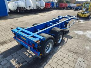 Krone SZC 20 Z 20FT - Full steel - 2 Assen ROR - Dubbellucht - 3420 KG - APK 08/2026
