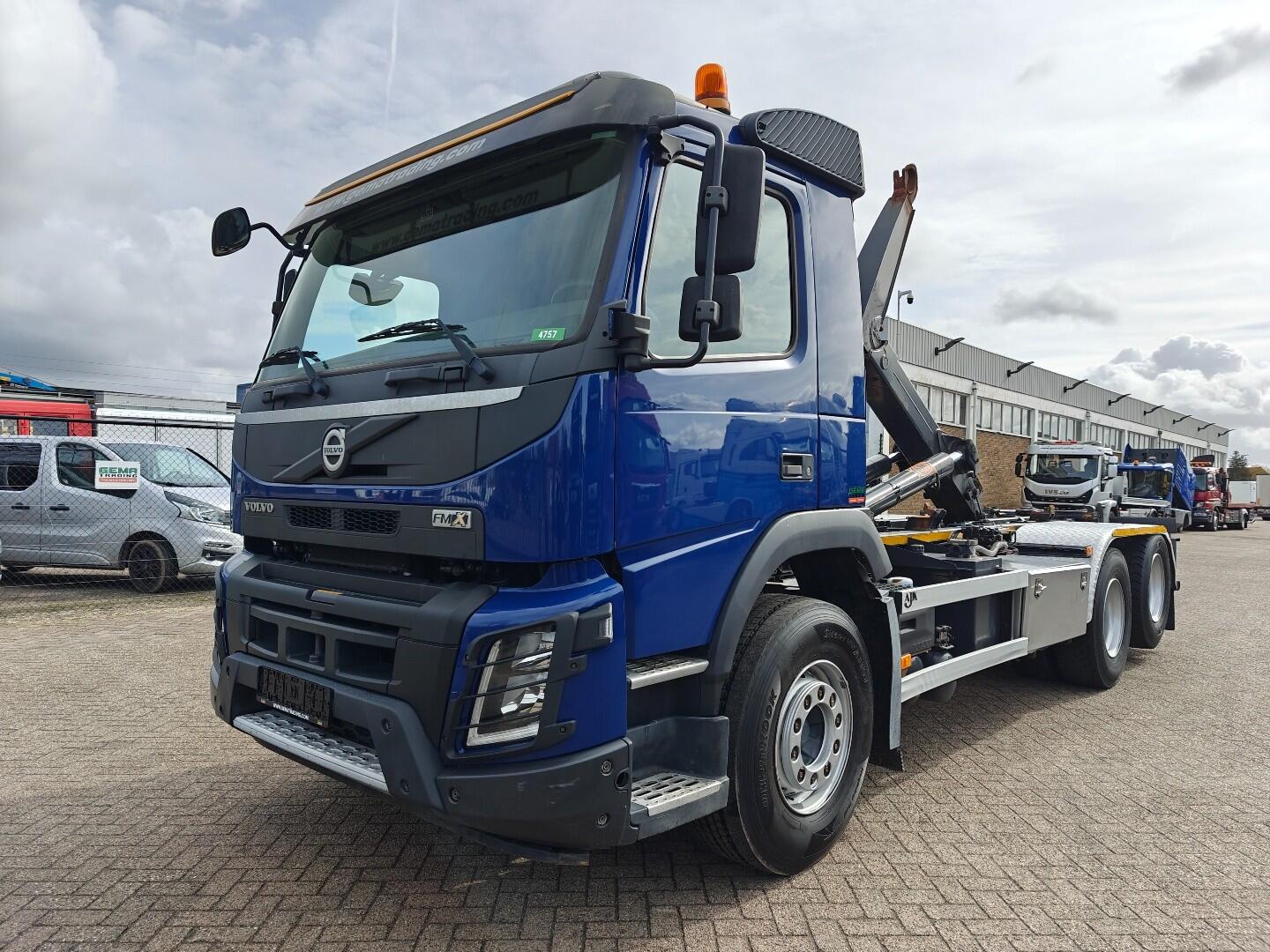 Volvo FMX 420 6x2 Euro6 AJK 20T Haakarm - 9T VoorAs - Rockinger VangMuil - KlapBumper | Vrachtwagens | Haakarmsysteem