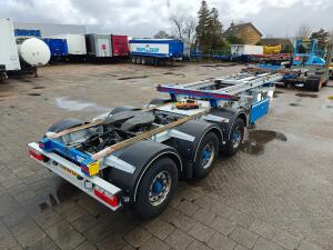 Burg BPO 15-27 CCXGX 3-Assen BPW - LZV Dolly - Lift/StuurAs - Hydraulische Schuiftafel - 20FT -  12/2026 APK